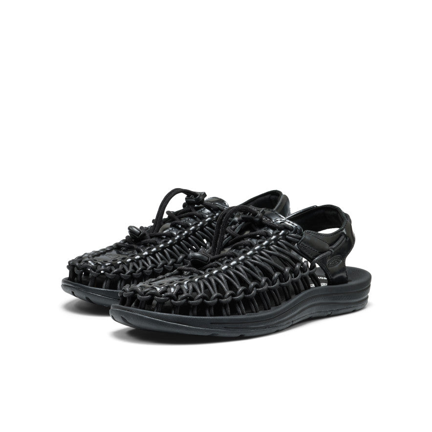 All Gender UNEEK Leather Sneaker | Perseid Black | KEEN Footwear
