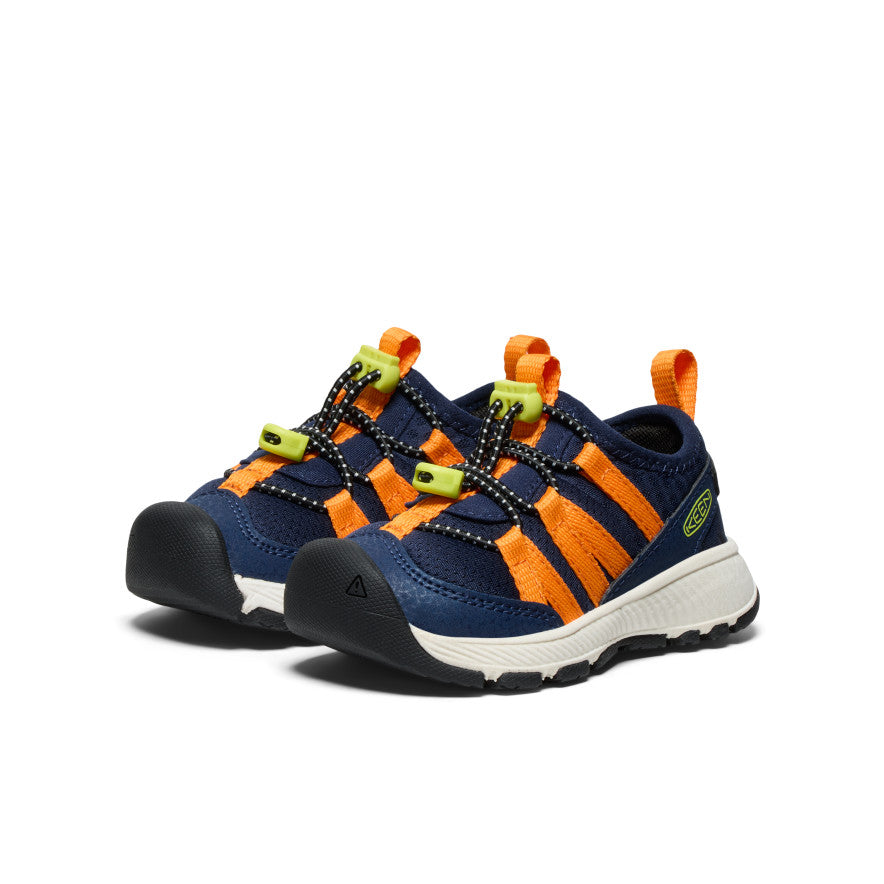 Toddlers' Motozoa Sneaker | Naval Academy/Bright Marigold | KEEN