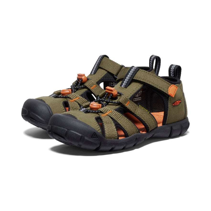 Big Kids' Seacamp II CNX | Dark Olive | KEEN Footwear
