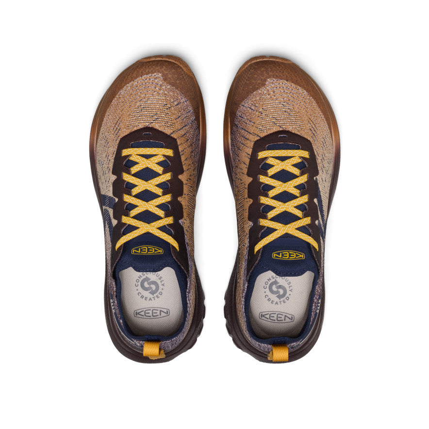 Men's Seek Trail Running Shoe | Chipmunk/Symphonic Sunset | KEEN
