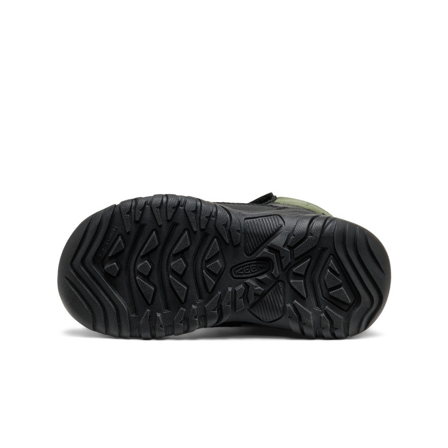 Little Kids' Kanibou Waterproof Winter Boot | Black/Bronze Green