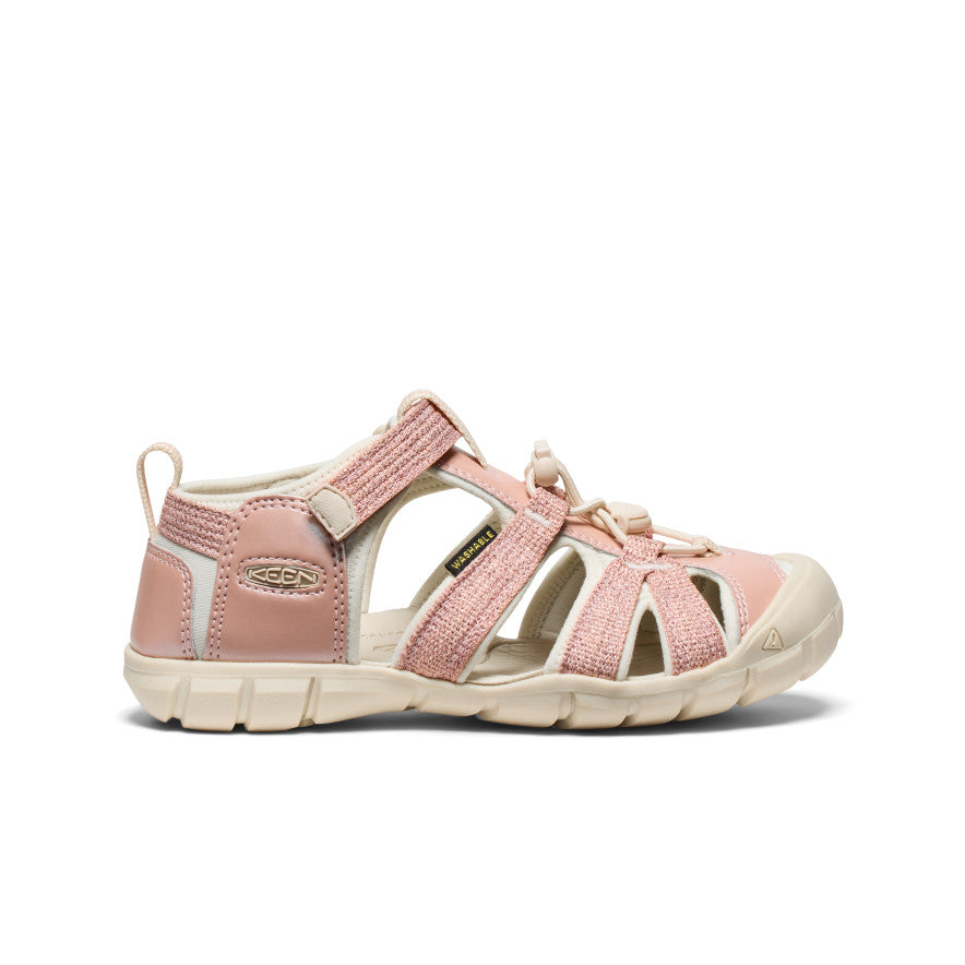 【Rina】トギノン　Queen Σ【シグマ】5.8インチ　ピンクゴールド Big Kids' Seacamp II CNX | Pink Gold | KEEN Footwear