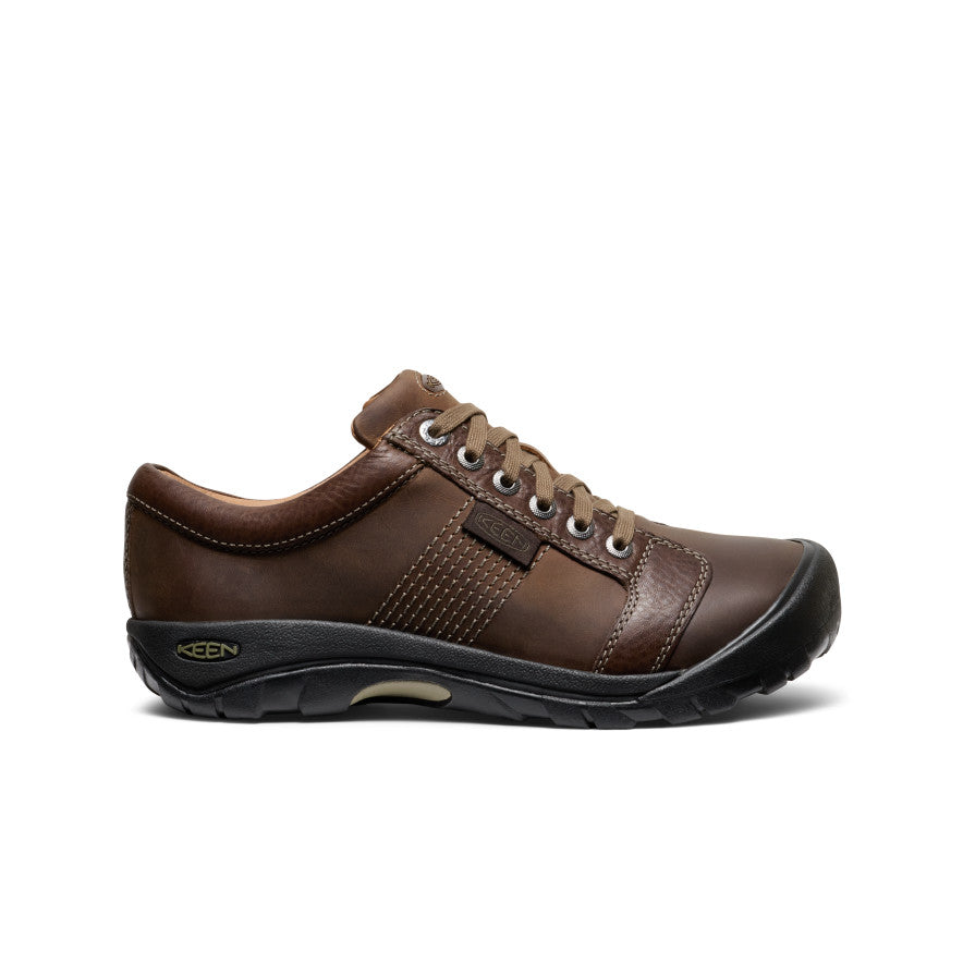 Men's Austin Shoe Wide | Chocolate Brown | KEEN Footwear