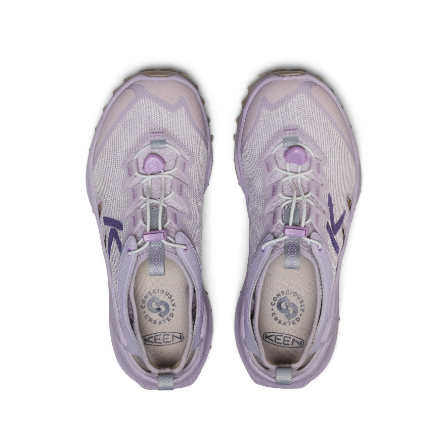 【極美品】on トレイルランニングシューズ アイボリー/パープル Women's Zionic ADV Open-Air Hiking Shoe | Thistle | KEEN Footwear