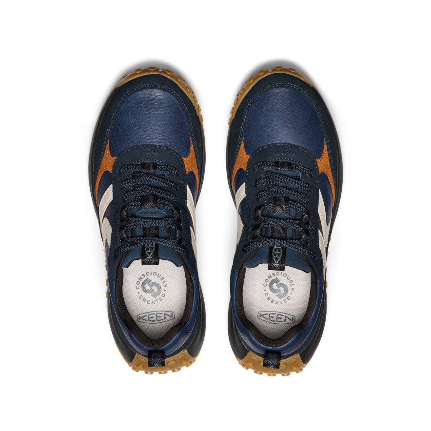 Women's KS86 Leather Sneaker | Sky Captain/Birch | KEEN Footwear