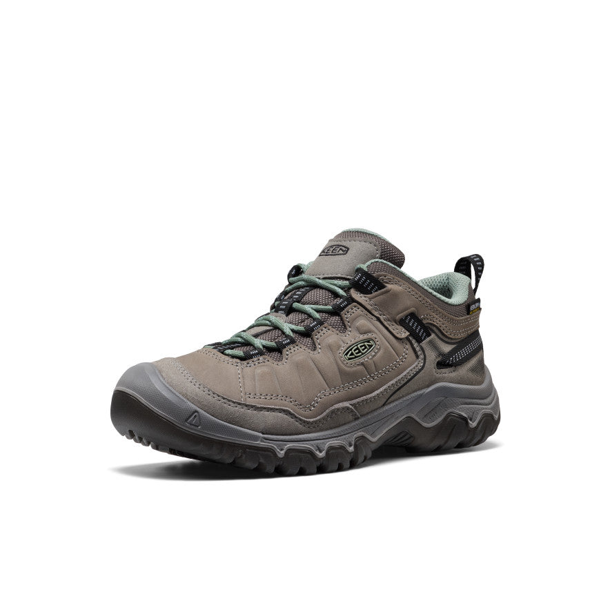 Women's Targhee IV Waterproof Hiking Shoe | Steel Grey/Lily Pad