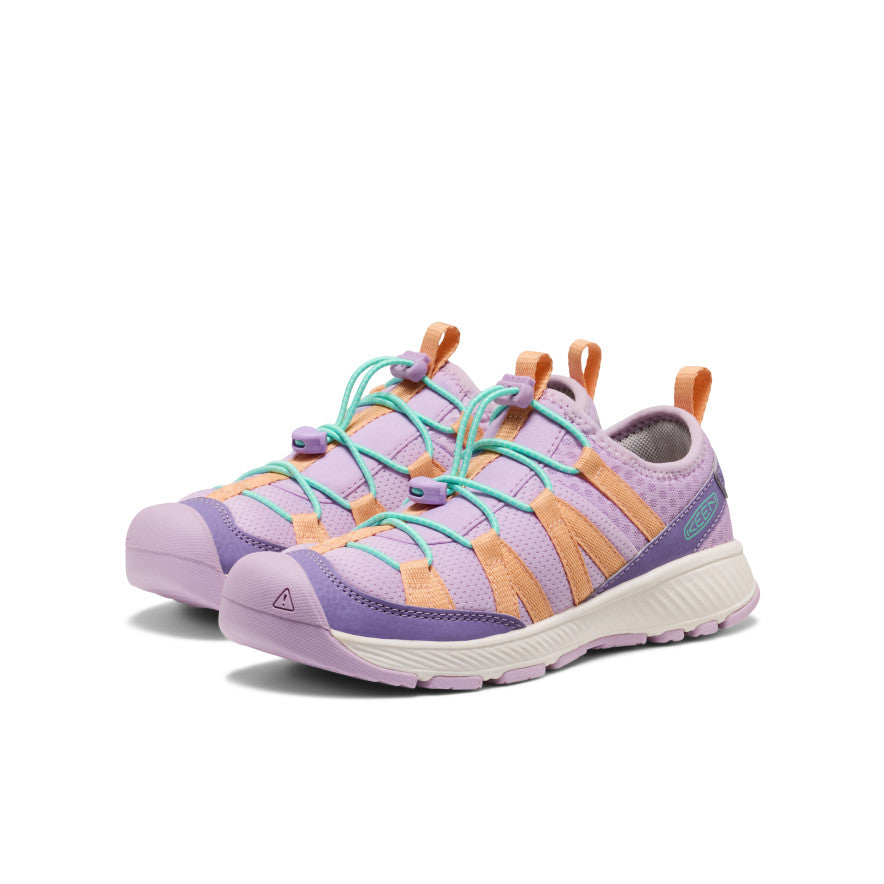 Big Kids' Motozoa Sneaker | Purple Haze/Peach Fuzz | KEEN Footwear