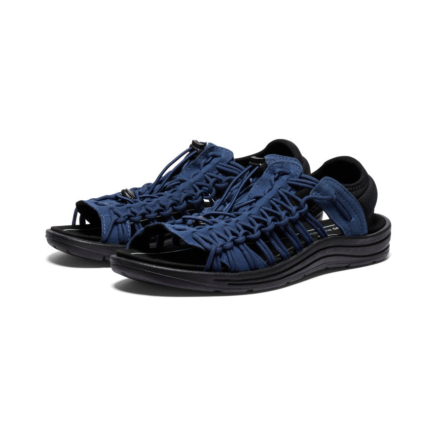 靴 KEEN UNEEK 2 OPEN TOE 28cm Men's UNEEK II OT Naval Academy/Black Open Toe Sandal | KEEN