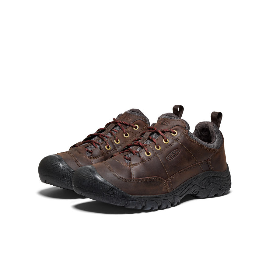 keen様 Men's Dark Brown Leather Oxfords - Targhee III | KEEN Footwear