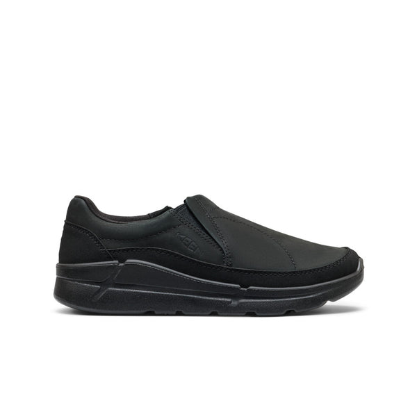 Men's KM2 Leather Slip-On | Black/Black | KEEN Footwear