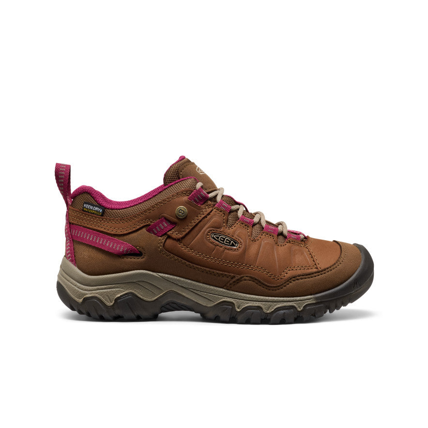 Women's Targhee IV Waterproof Hiking Shoe Bison/Beaujolais