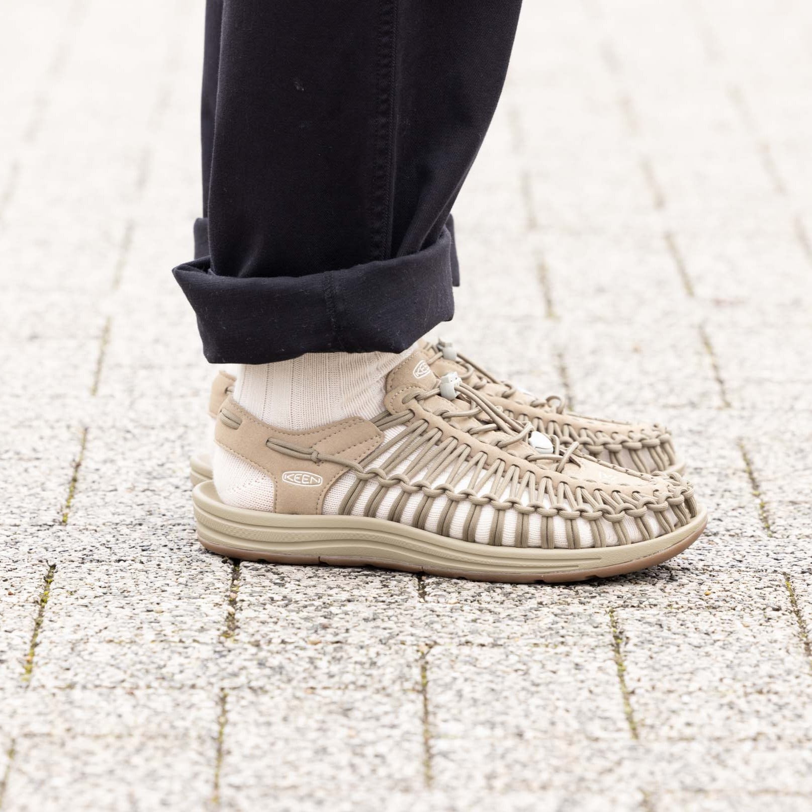 Men's UNEEK Sandal Plaza Taupe KEEN Footwear - Main Image