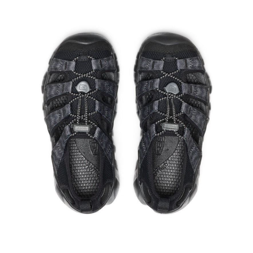 Big Kids' Hyperport H2 Sandal | Black/Steel Grey | KEEN Footwear