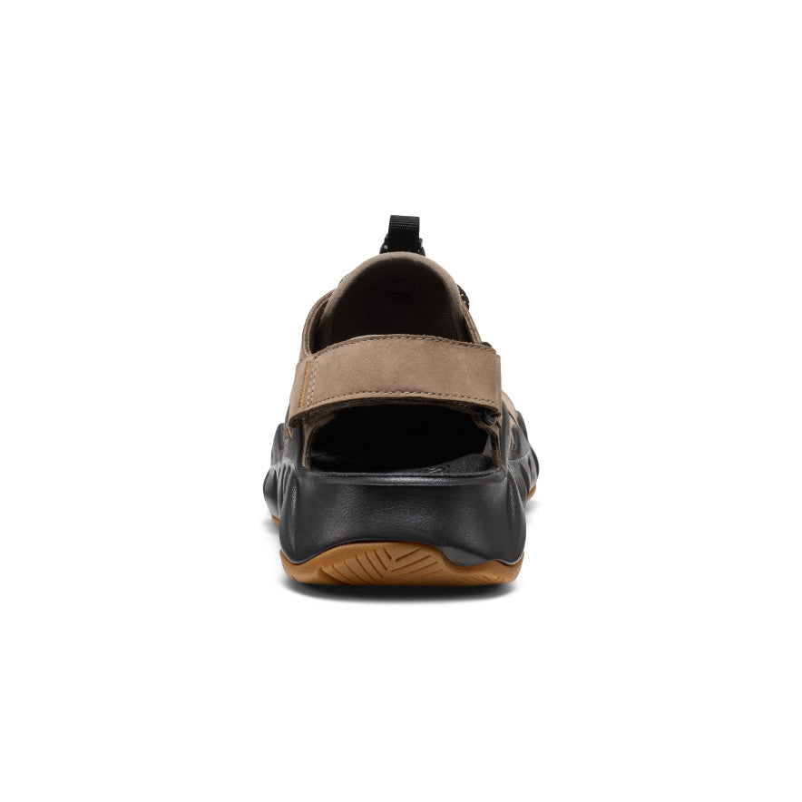 Men's Hyperport Fisherman Leather Sandal | Brindle/Oak Buff | KEEN