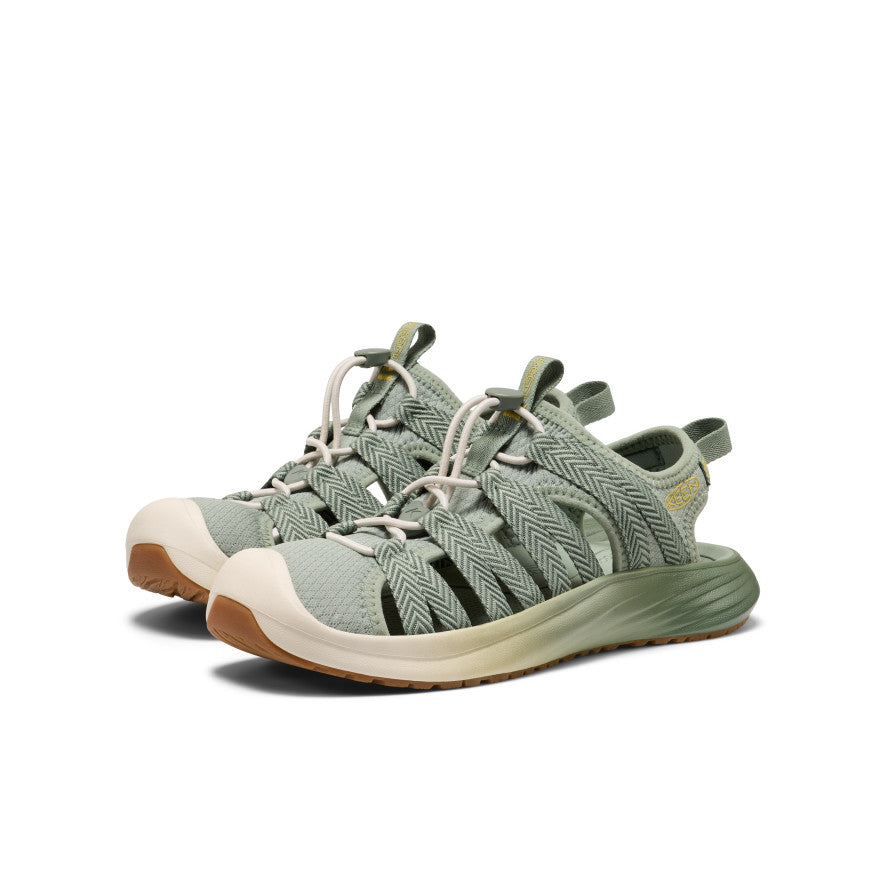 Women's Whisper Lite Sandal | Lily Pad/Cream Gold | KEEN Footwear