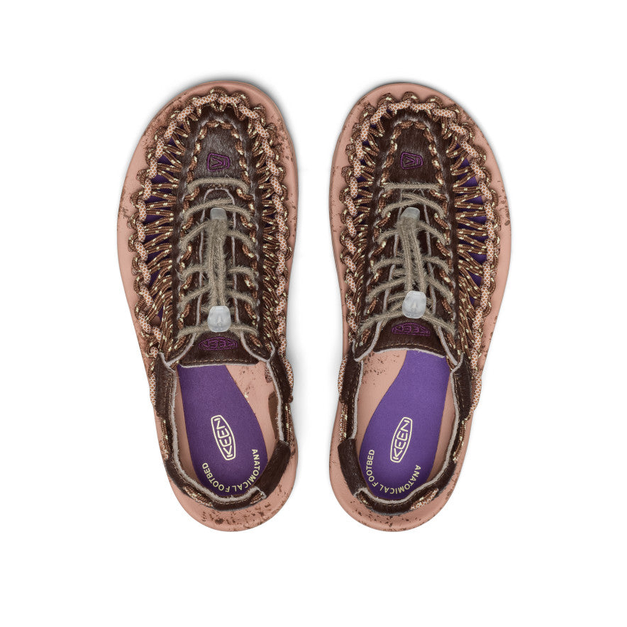 All Gender UNEEK Leather Sneaker | Terrain Bison | KEEN Footwear