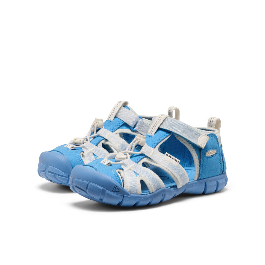 センチネラ Big Kids' Seacamp II CNX | Azure Blue/Star White | KEEN Footwear
