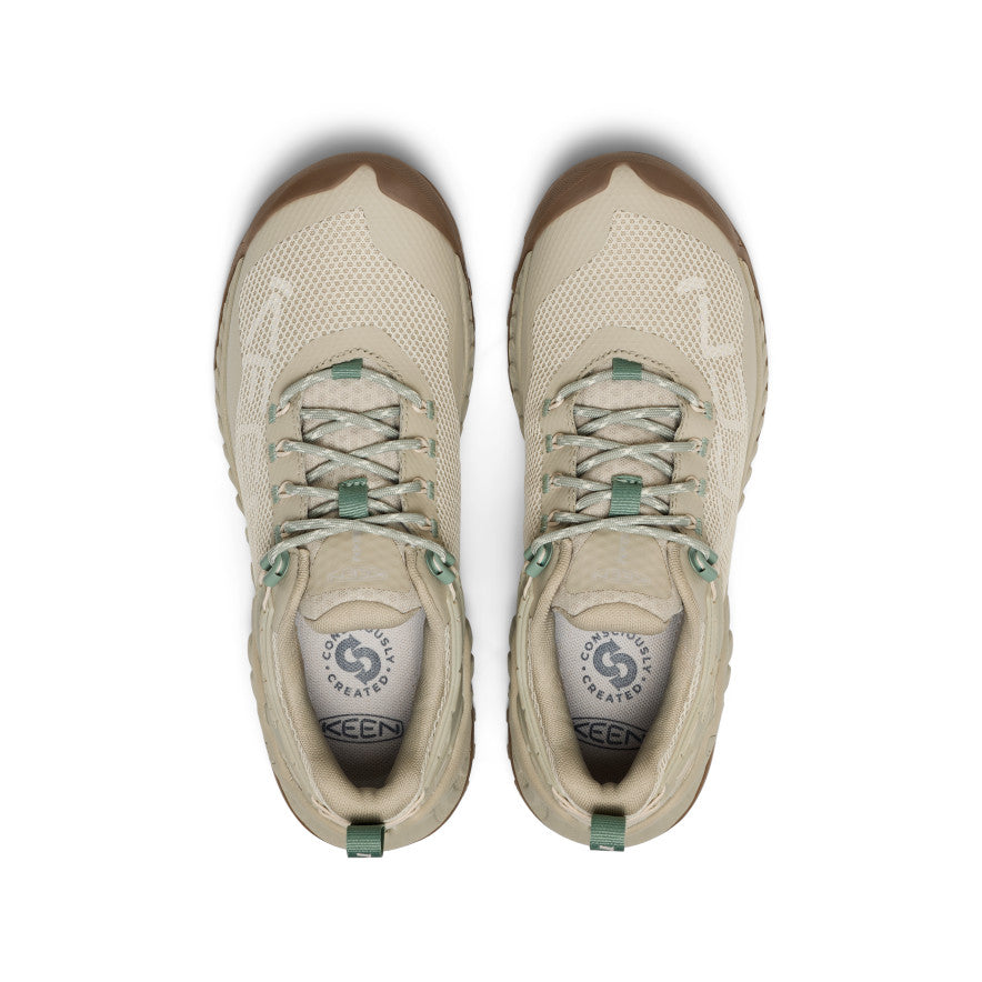 Women's NXIS EVO Waterproof Shoe | Abbey Stone/Iceberg Green