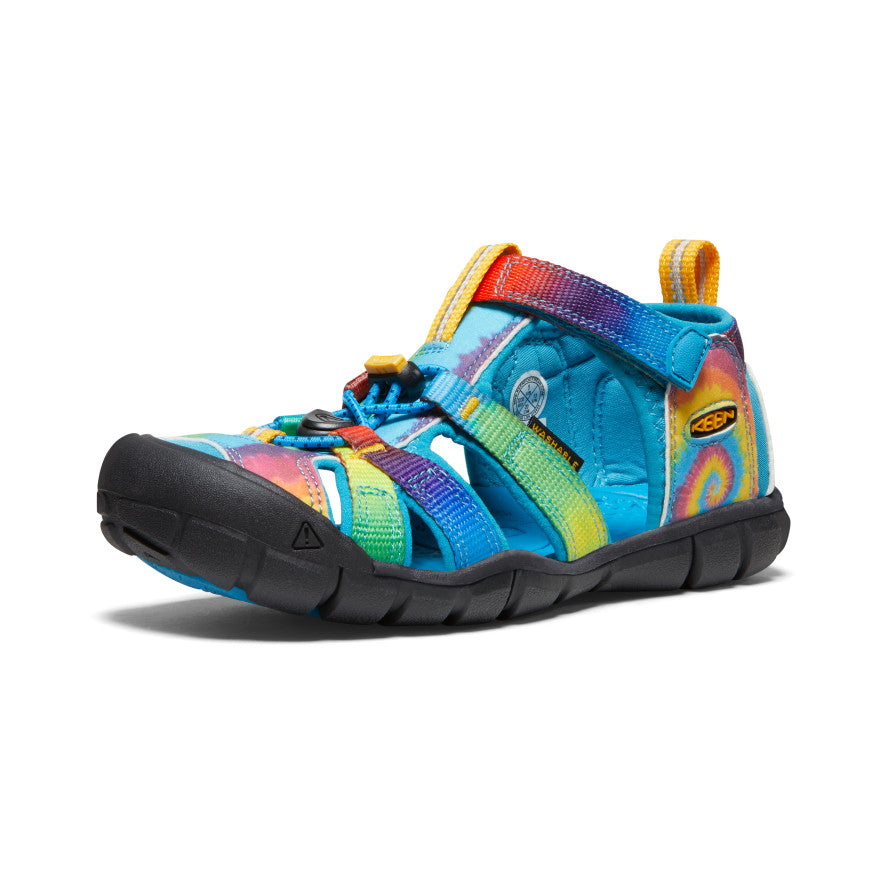 ☆OCEANS FAMILY EDITION Big Kids' Water Sandals | Blue/Tie Dye | KEEN Footwear