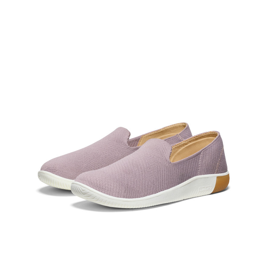 Women's KNX Knit Slip-On | Toadstool/Cameo Rose | KEEN Footwear