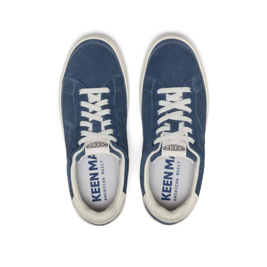Men's KM1 Leather Sneaker | Vintage Indigo/Birch | KEEN Footwear