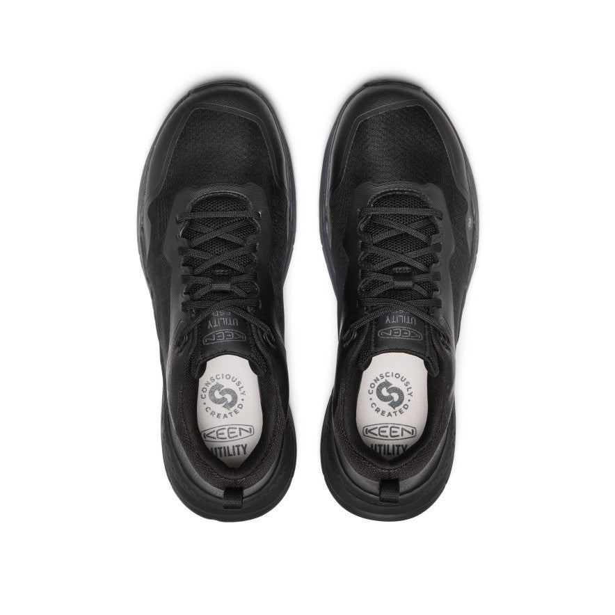Men's Speedworks ESD Work Sneaker (Carbon Toe) | Black/Black