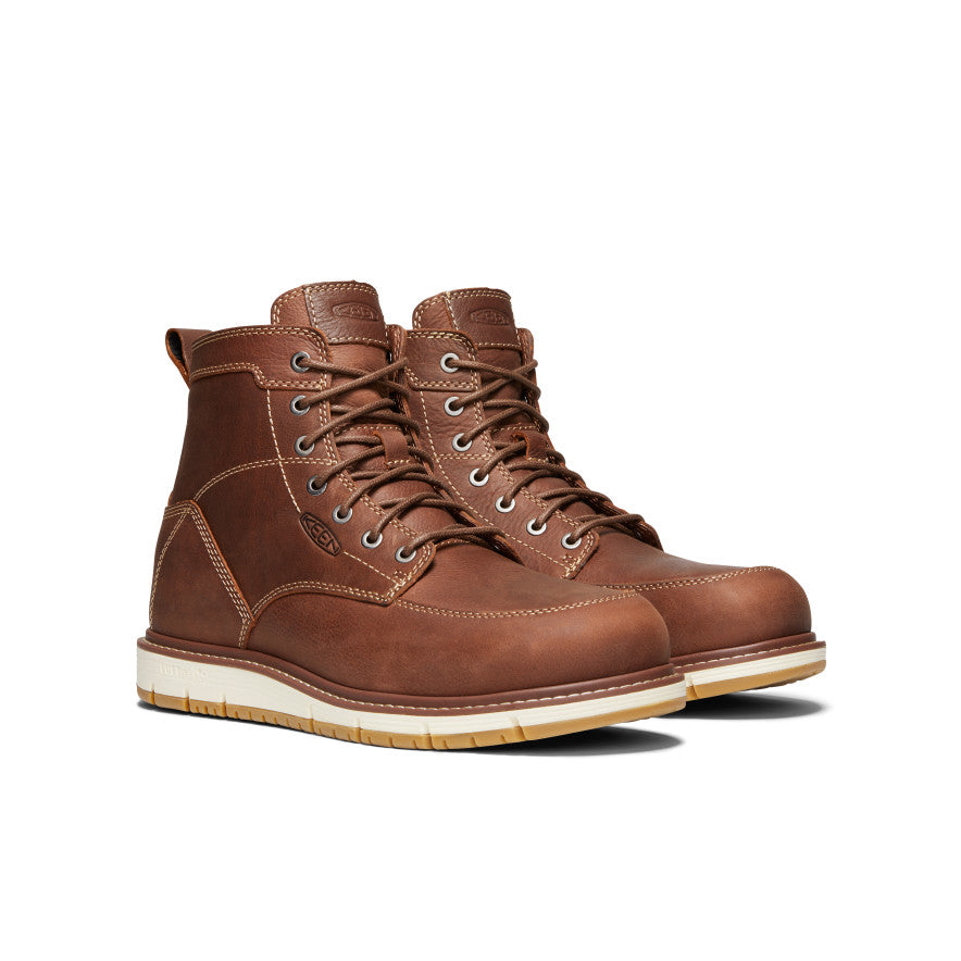 Men's Aluminum Toe Work Boots | Gingerbread | KEEN Footwear