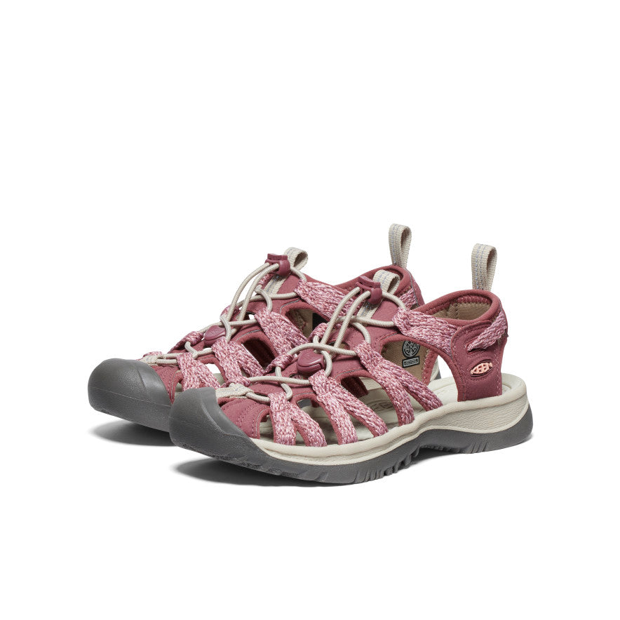 Women's Whisper Sandal | Rose Brown | KEEN Footwear