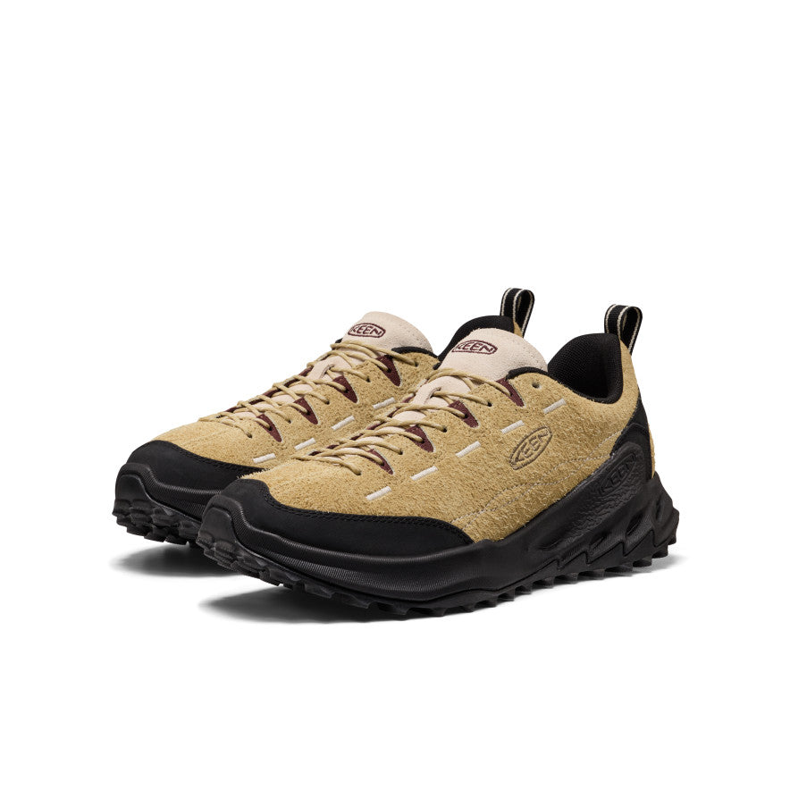 ねぎ Men's Jasper Zionic Sneaker | Khaki/Huckleberry | KEEN Footwear