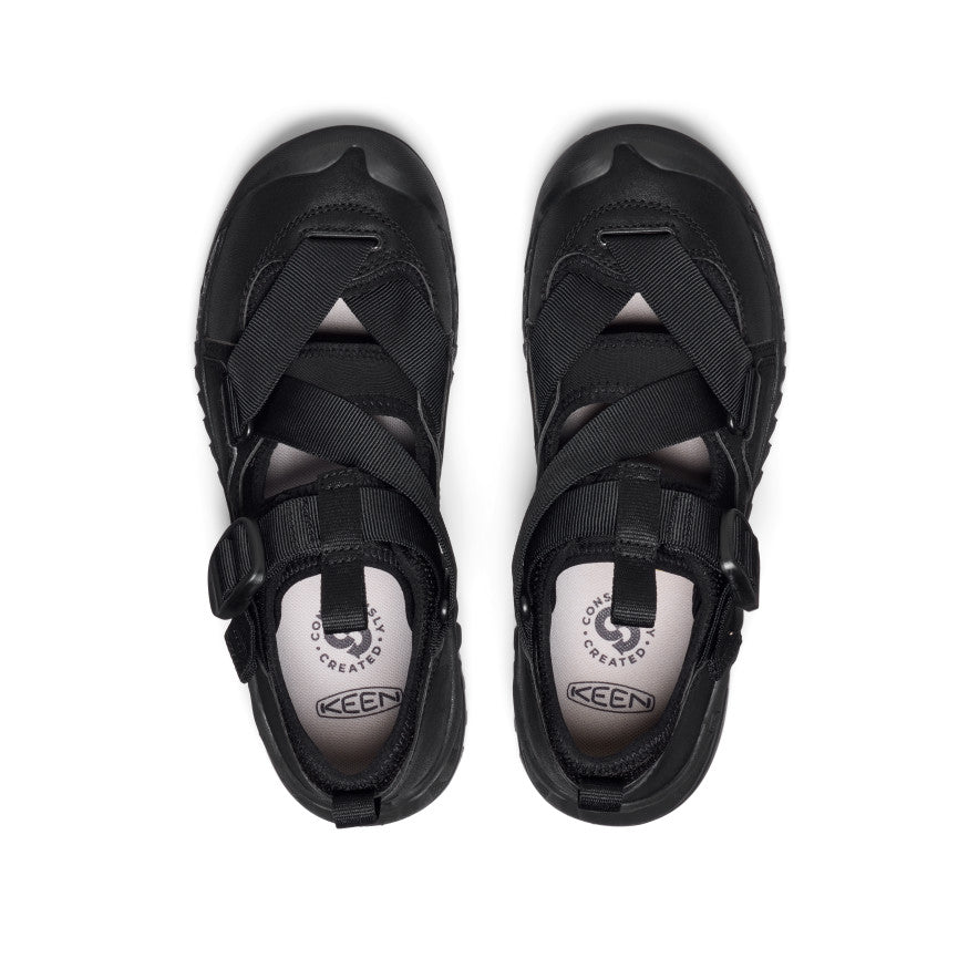 KEEN キーン オールジェンダー フッドゼラ サンダル All Gender Hoodzerra Sandal | Black/Black | KEEN Footwear