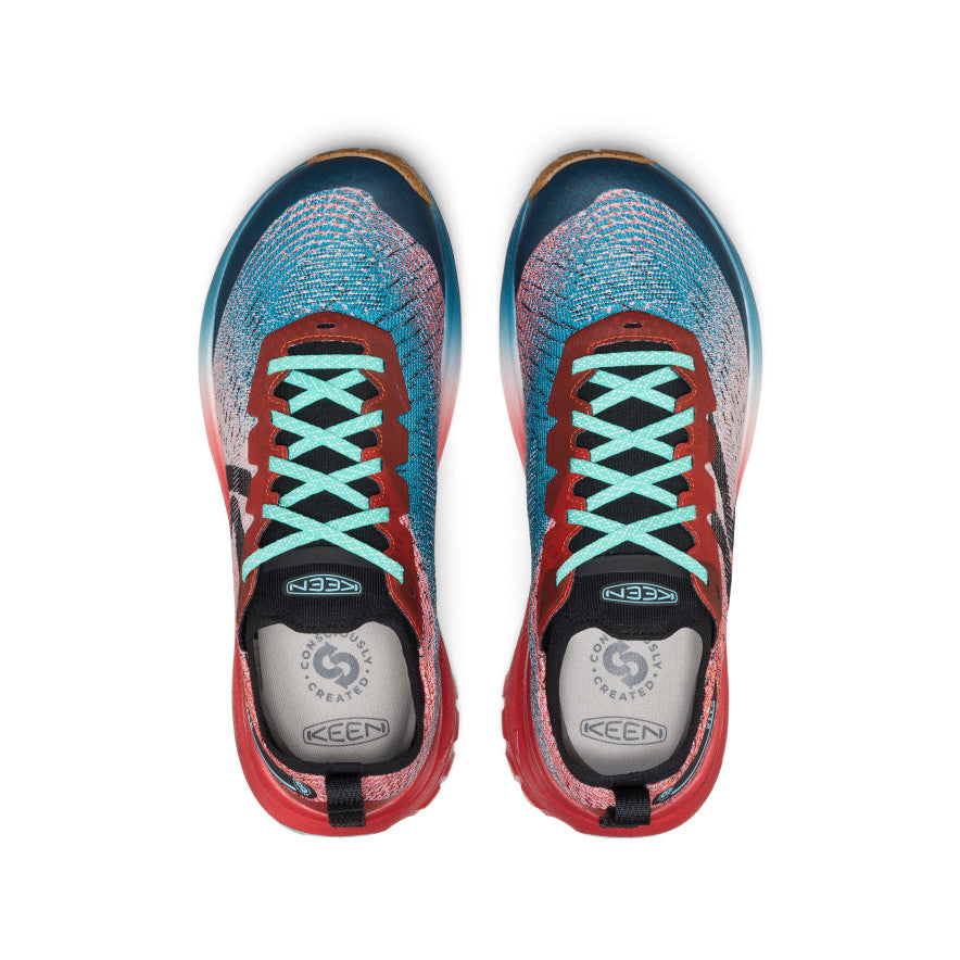 Men's Seek Trail Running Shoe | Grenadine/Ocean Depths | KEEN Footwear