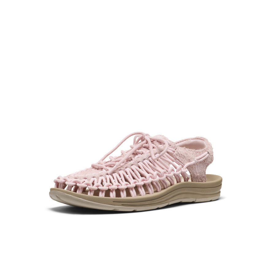 All Gender UNEEK Leather Sneaker | Pale Lilac/Plaza Taupe | KEEN
