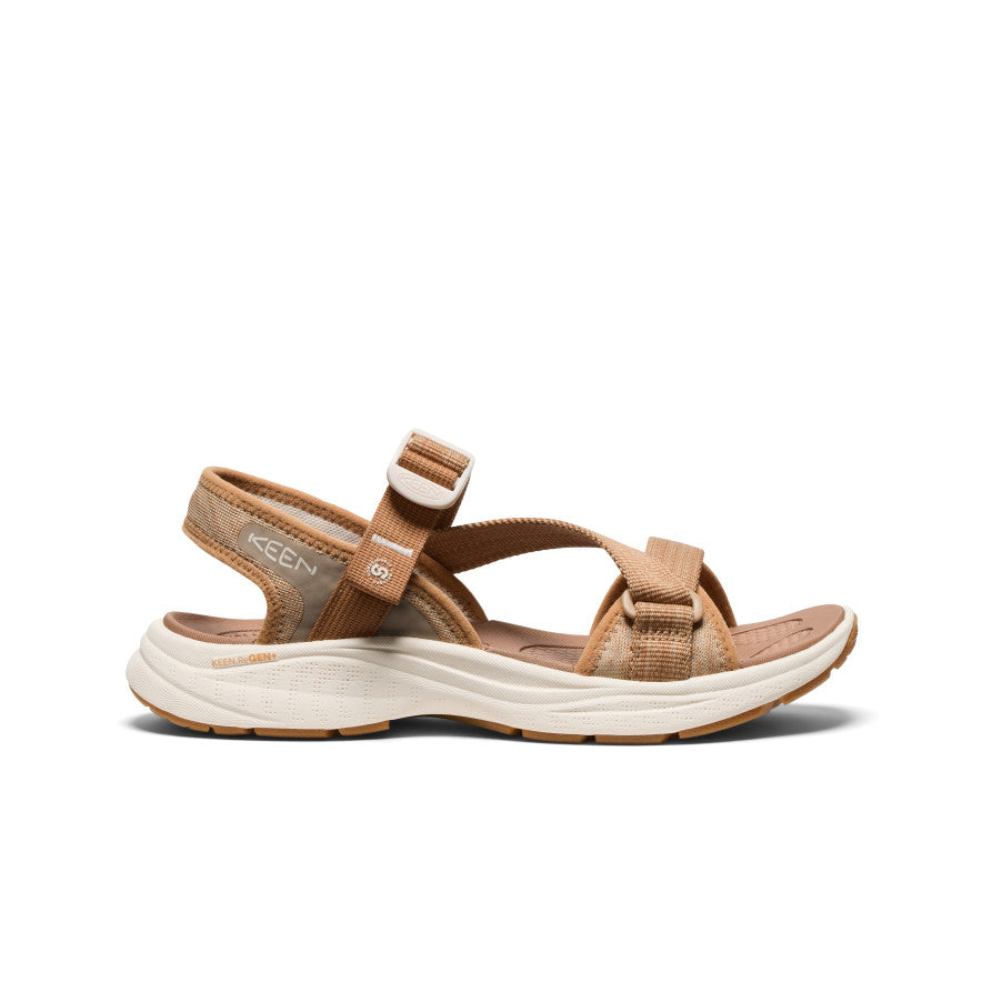 Women's Leiki Open-Toe Sandal | Chipmunk/Birch | KEEN Footwear