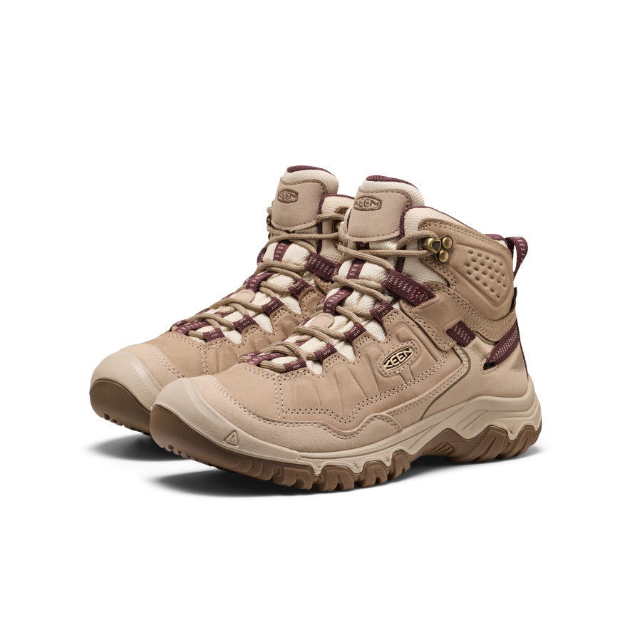 Tye4®️ Women's Targhee IV Wide Waterproof Hiking Boot | Plaza Taupe