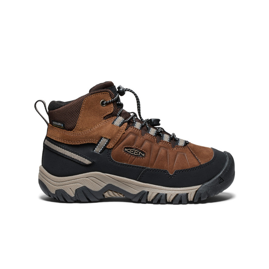 Big Kids' Targhee IV Waterproof Hiking Boot | Bison/Brindle | KEEN