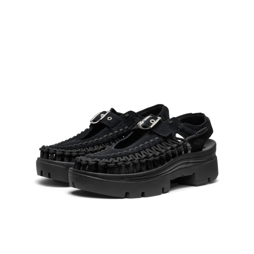 靴 23cm keen uneek plt mary jane all gender All Gender UNEEK PLT Mary Jane Sneaker | Black/Black | KEEN
