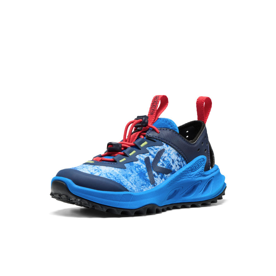 Little Kids' Zionic ADV Sandal | Precious Blue/Racing Red | KEEN