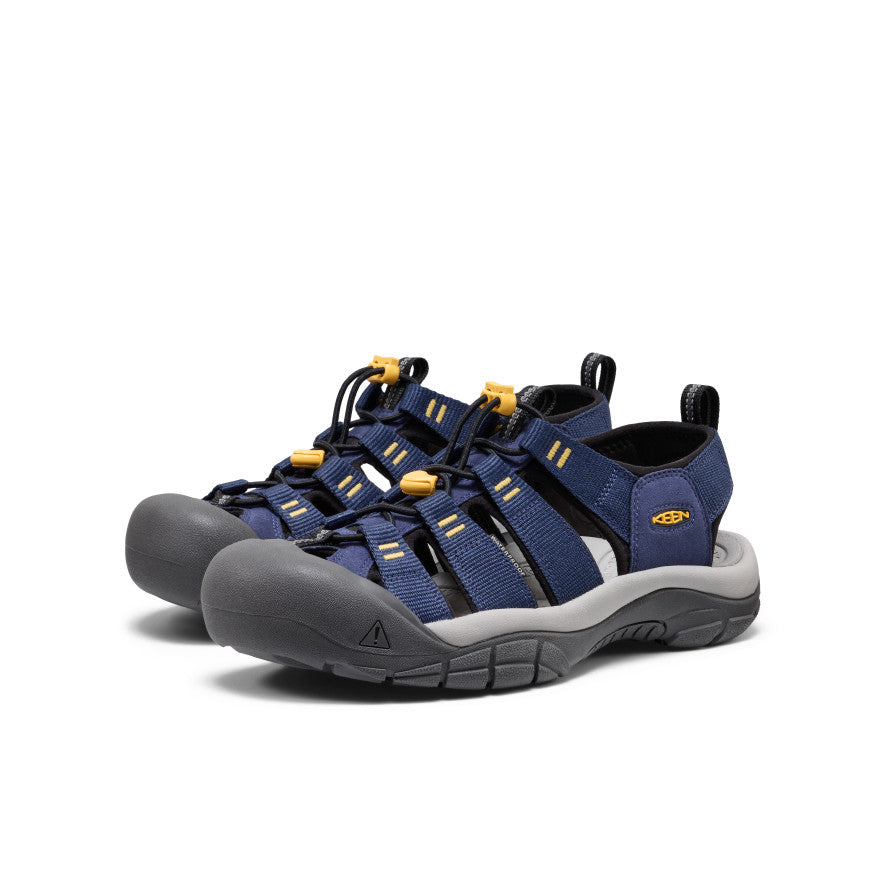 Men's Newport H2 Sandal | Naval Academy/Keen Yellow | KEEN Footwear