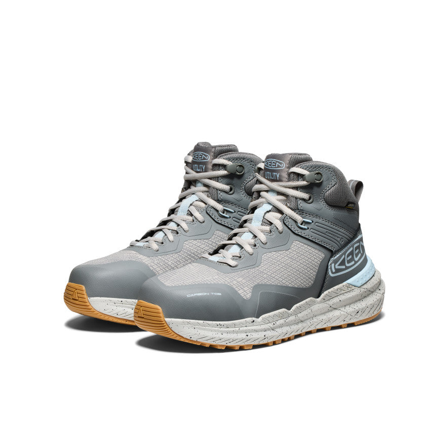 Women´s Synchro Waterproof Work Boot (Carbon Toe) Steel Grey/Gum