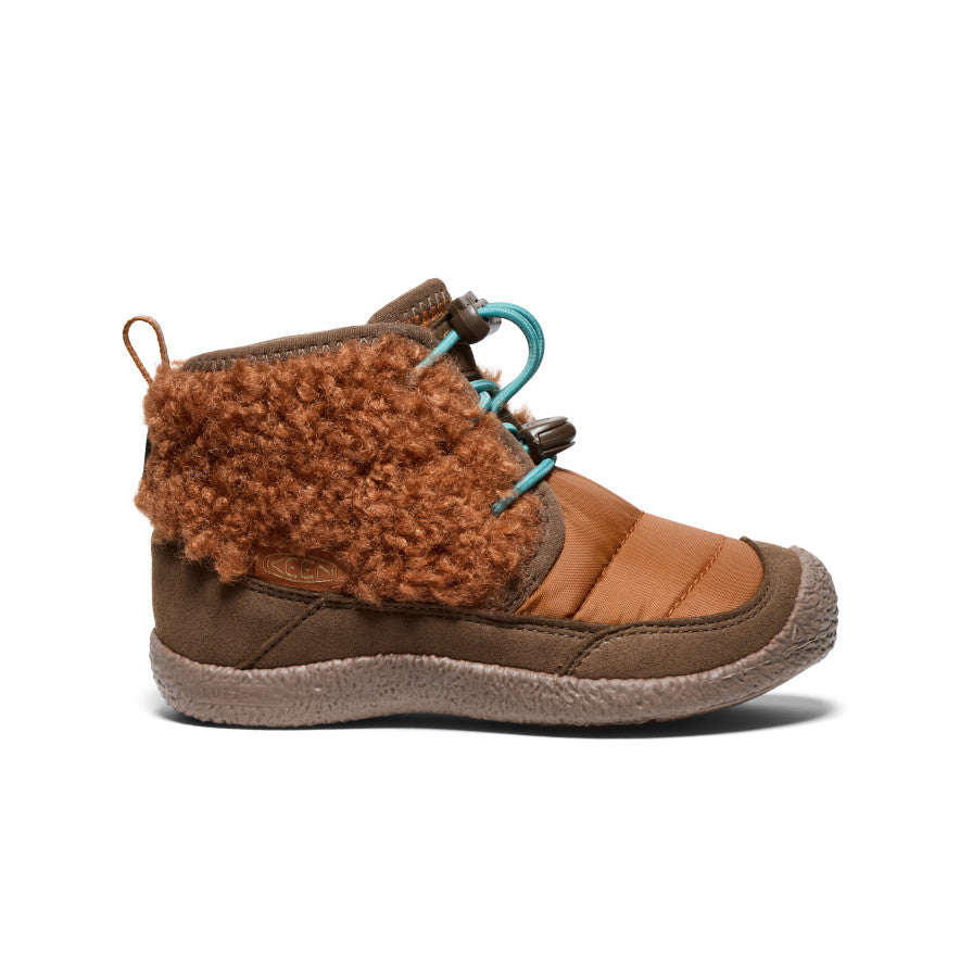 Little Kids' Howser II Waterproof Chukka | Roasted Pecan/Dark