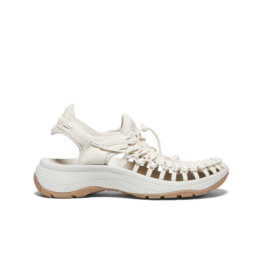 KEEN UNEEK ASTORIA サンダル Birch Silver Women's 2-Cord Wedge Sandals | UNEEK Astoria | KEEN Footwear