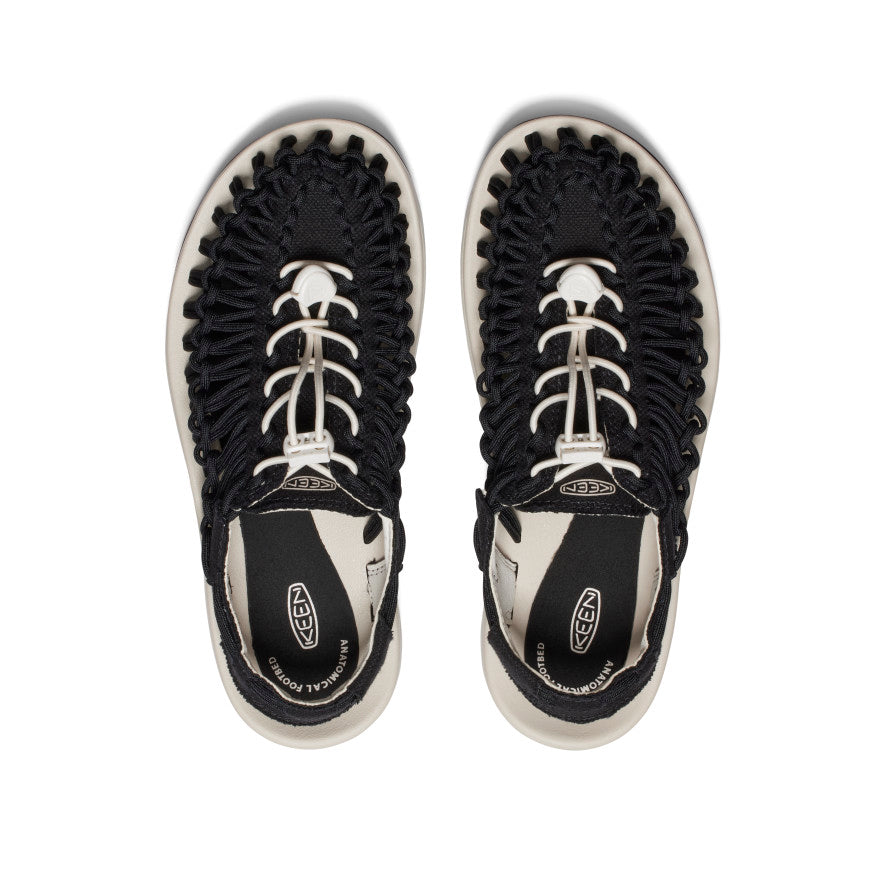 Women's UNEEK Canvas Black/Birch Sandal | KEEN | KEEN Footwear