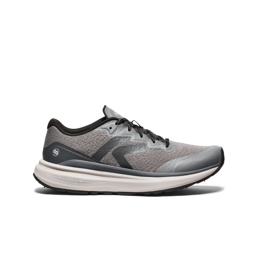 シューズ・サンダルその他 KEEN WK500 Men's Running Shoes Steel GreyMagnet KNSO5E412G2 Men's WK500 Walking Shoe | Steel Grey/Magnet | KEEN Footwear