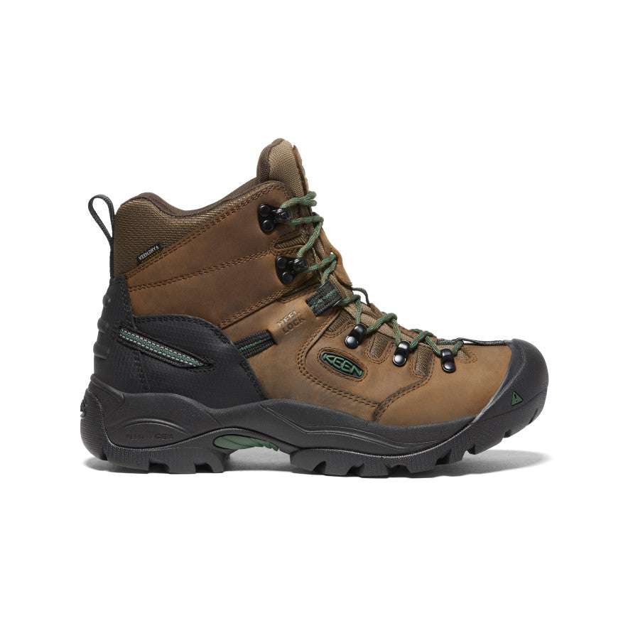 Men's Pittsburgh Soft Toe Work Boots | Brown | KEEN Footwear