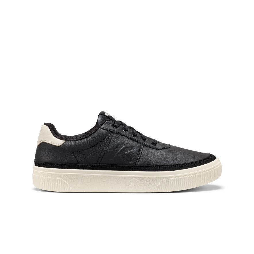 【美品】keen 24cm Men's KM4 Leather Sneaker | Black/Birch | KEEN Footwear