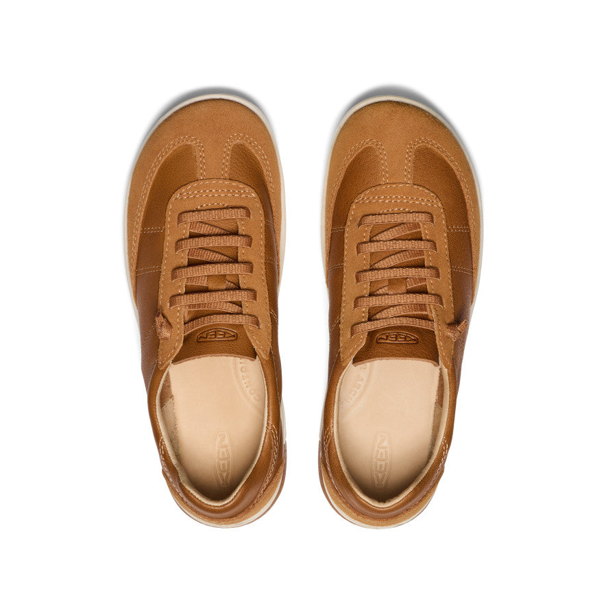 Women's KNX T-Toe Sneaker | Chipmunk/Birch | KEEN Footwear