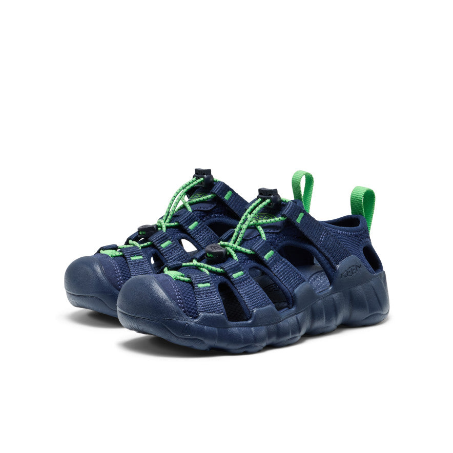 KEEN HYPERPORT H2サンダル ネイビー 28㎝ Big Kids' Hyperport H2 Sandal | Naval Academy/Vibrant Green | KEEN