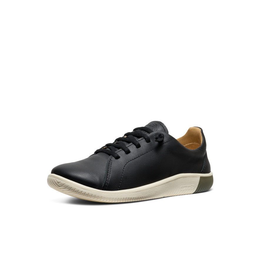 Women's Black Leather Sneakers - KNX Lace | KEEN Footwear
