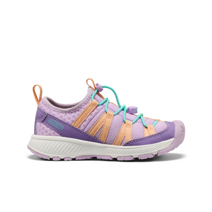 Little Kids' Motozoa Sneaker | Purple Haze/Peach Fuzz | KEEN Footwear