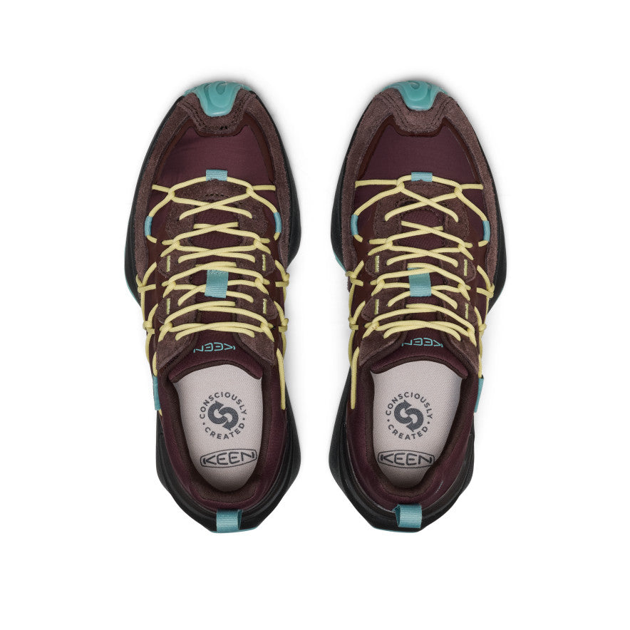 Women's UNEEK Trekker Sneaker | Huckleberry/Lemon Grass | KEEN